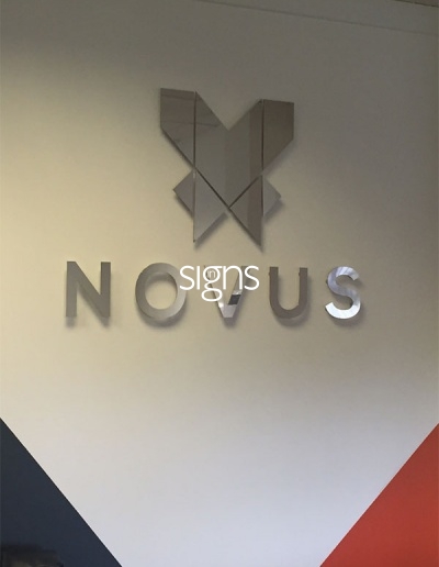 Novus Built up Letter Signage