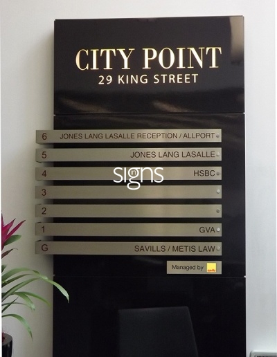 City Point Built up Letter Signage