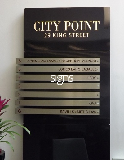 City Point Built up Letter Signage