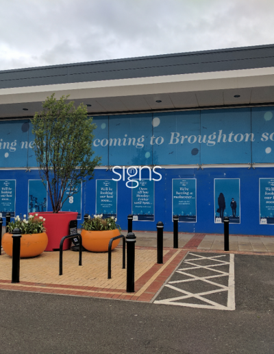 Broughton Leisure Centre Signs