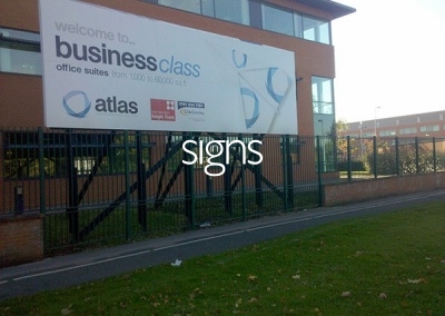 Business Office Suites Sign Post