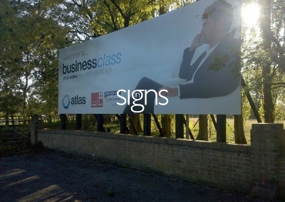 Business Office Suites Sign Post