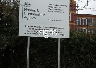 Chorley Community Housing Sign Post