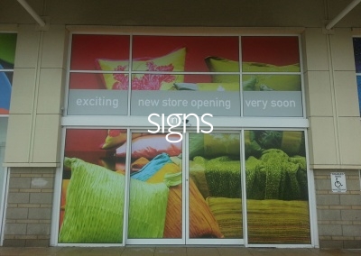 New Store Opening Soon Window Vinyl Signs