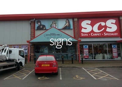 ScS Flex Face Store Sign